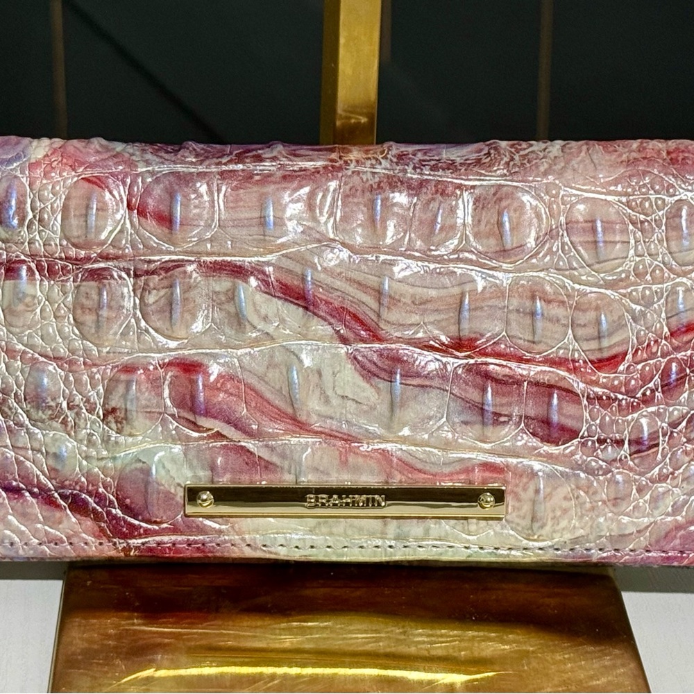 Brahmin Asher Aura Melbourne Leather Handbag & Brahmin Ady Aura Matching Wallet - Picture 11 of 16